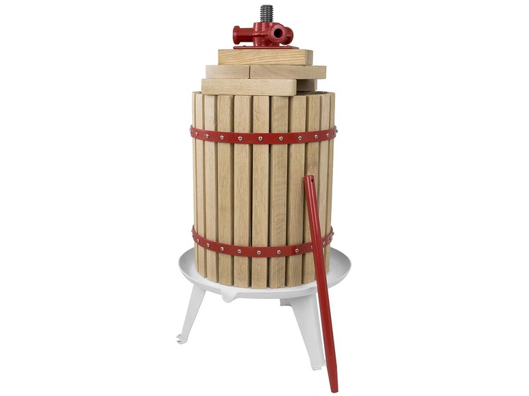 Güde fruitpers, 6, 12, 18 of 30 liter, mechanisch, met stalen spindel