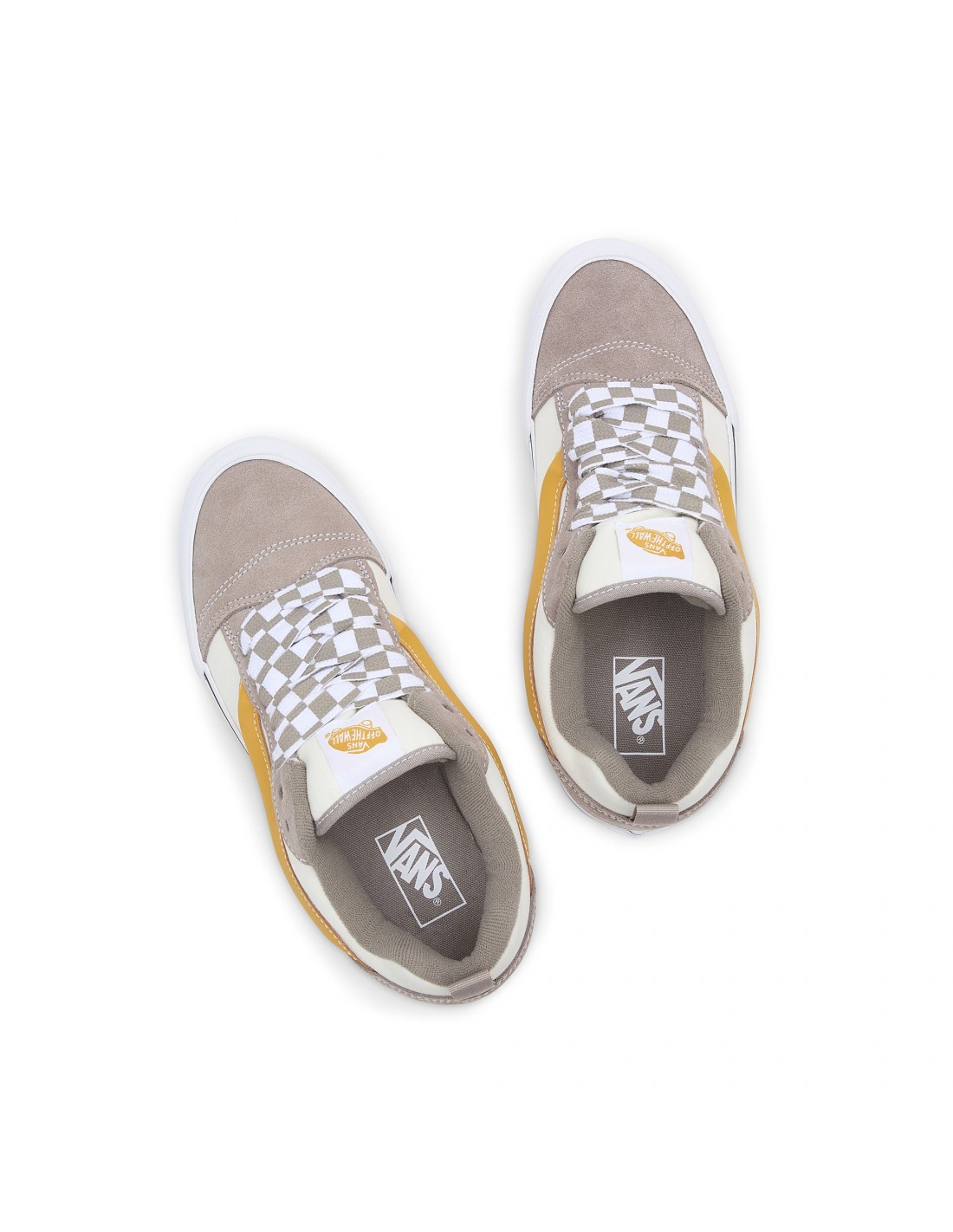vans Sneakers Femme ua knu skool Marron/Jaune