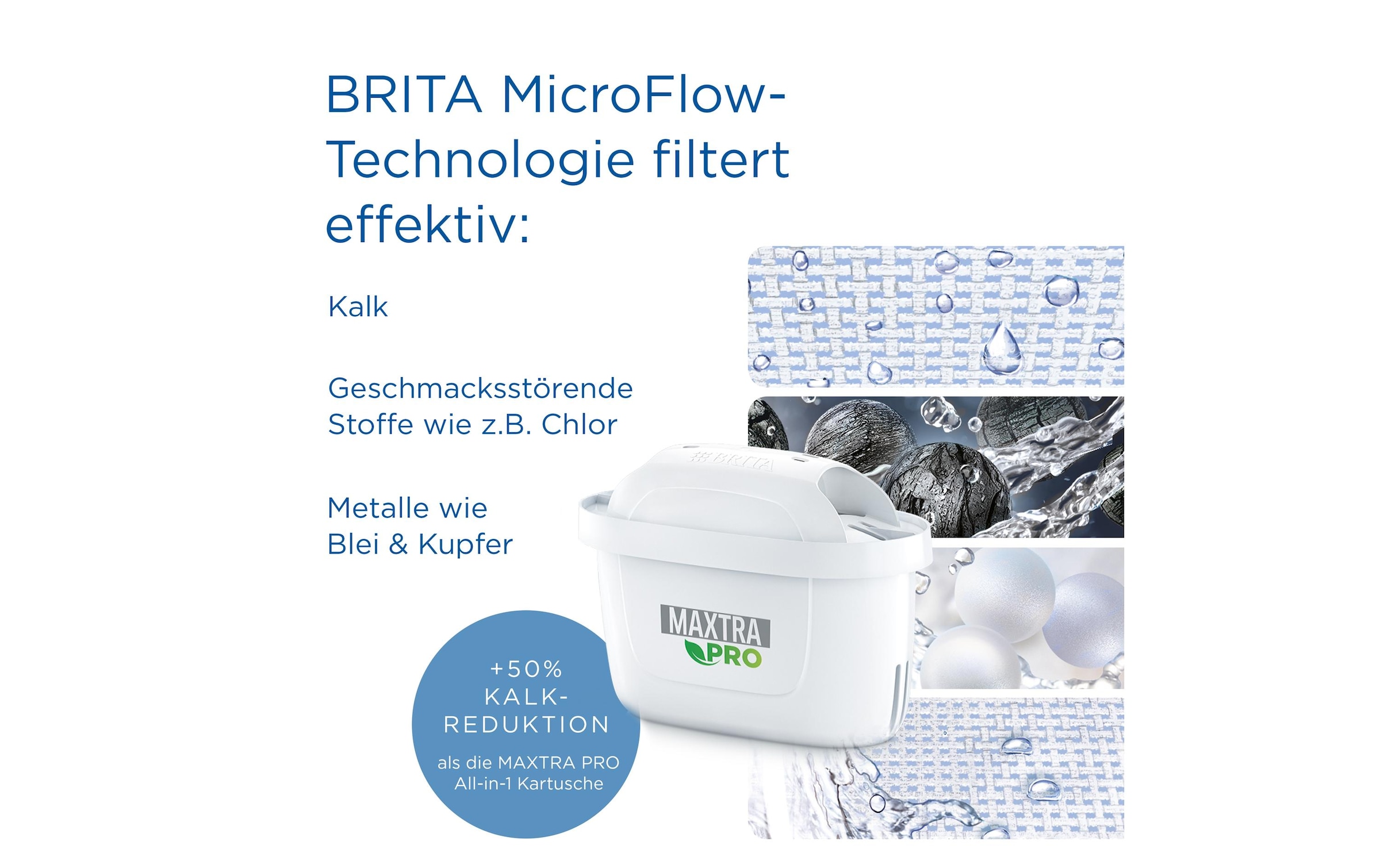 BRITA Wasserfilter »Maxtra Pro Extra Kalkschutz,12er Pack« 12 Stk. tlg.