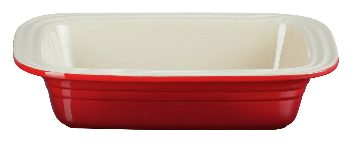 LE CREUSET Lasagneform 25cm Kirschrot