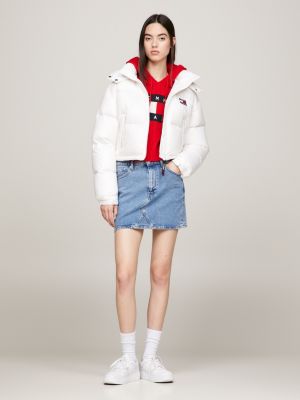 Jaqueta puffer cropped Alaska