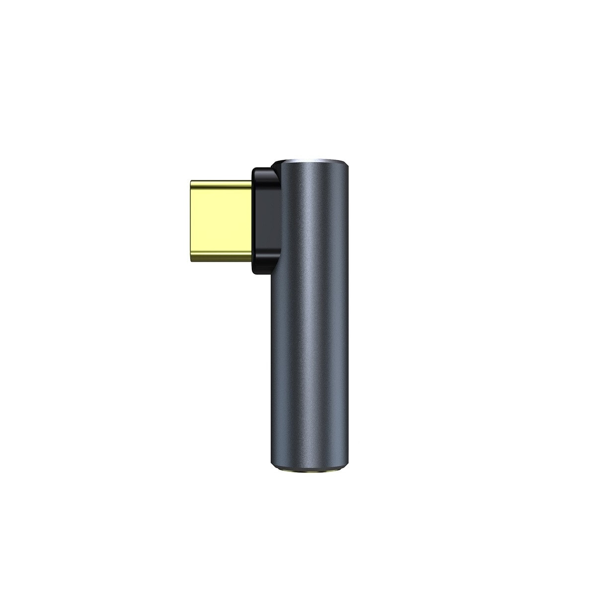 USB-C til 3,5 mm lydadapter for hodetelefoner Sort