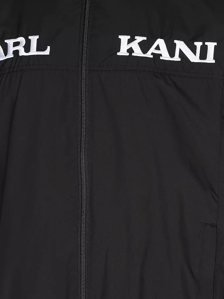 KARL KANI Sweatjacke schwarz