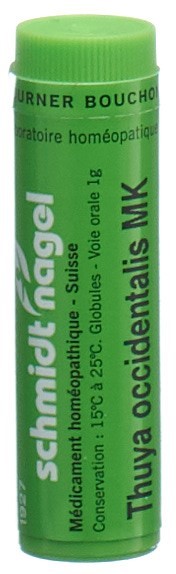 SCHMIDT-NAGEL Thuya occidentalis MK<br>1 g, Globuli