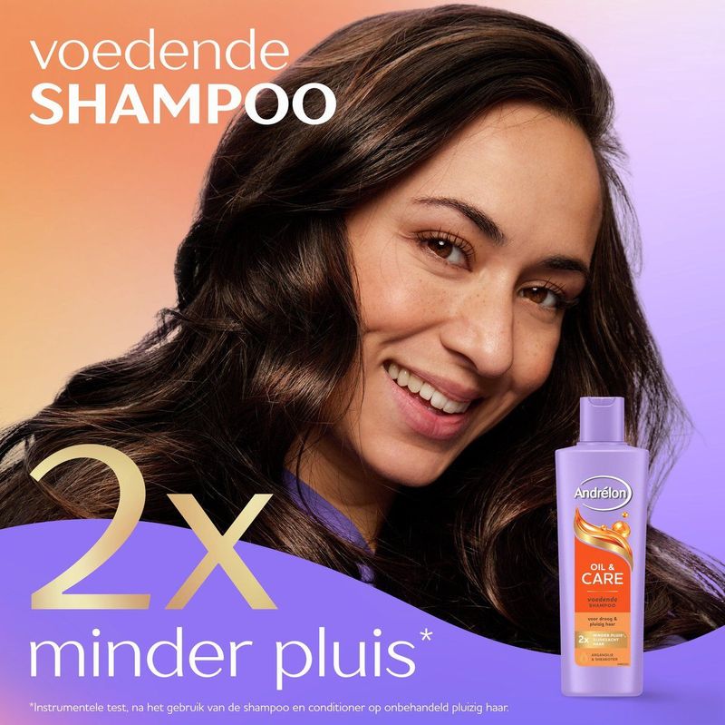 Andrélon - Oil & Care - Shampoo - 6 x 250 ml