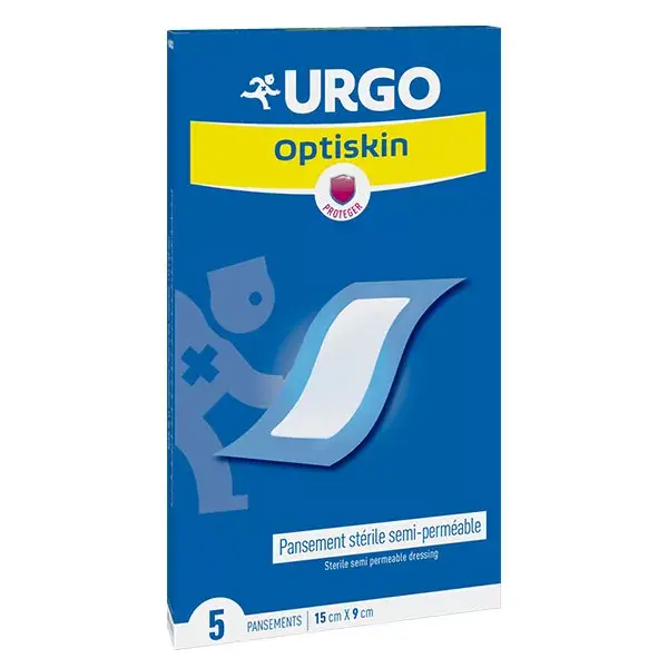 Curativo adesivo Urgo Nursing Care Optiskin 9 x 15 cm, 5 unidades