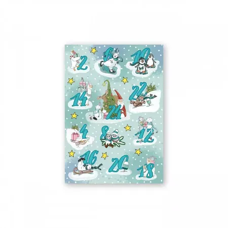 Lutz Mauder TapirElla Adventskalender Sticker Winterzauber