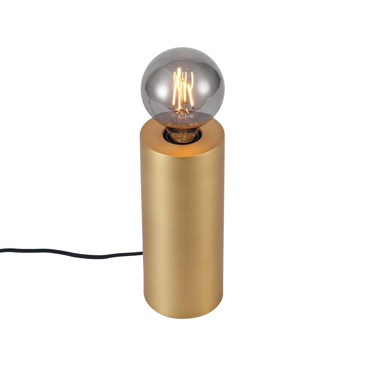 Moderne tafellamp messing 24cm - Cylinder