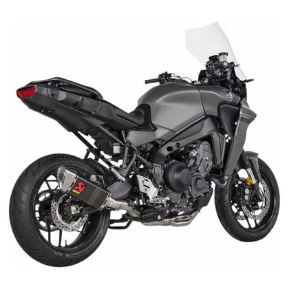 Ligne Complète Akrapovic Racing carbone Embout titane - Noir