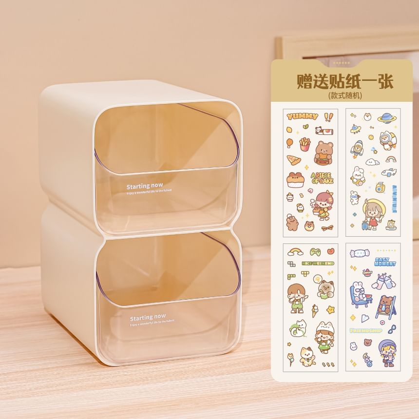 Fenmo - Kunststof ladekast/bureau-organizer / set