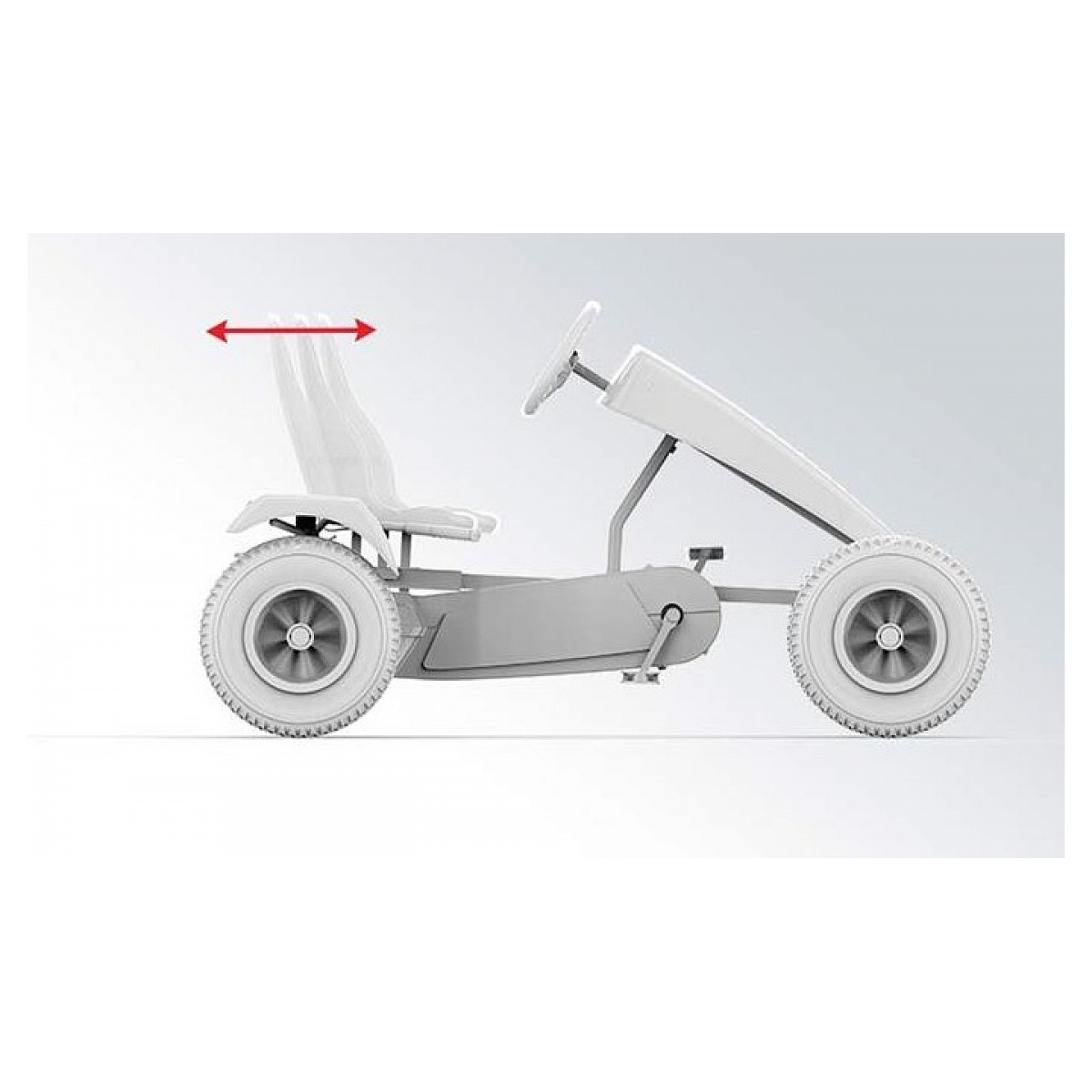 Kart à pédales x ite bfr 3
