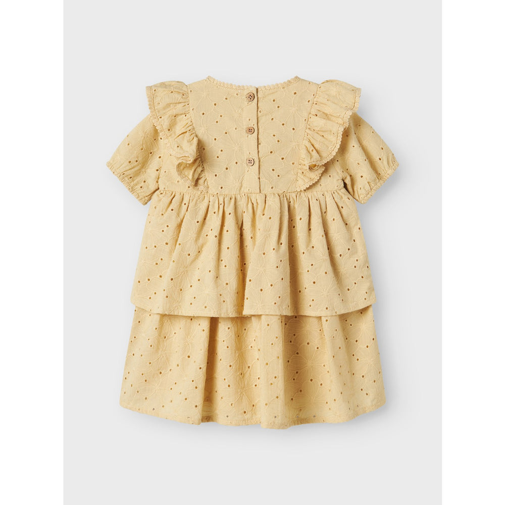 Køb Lil'Atelier Sea Mist Nmffabioli Ss Loose Kjole Lil