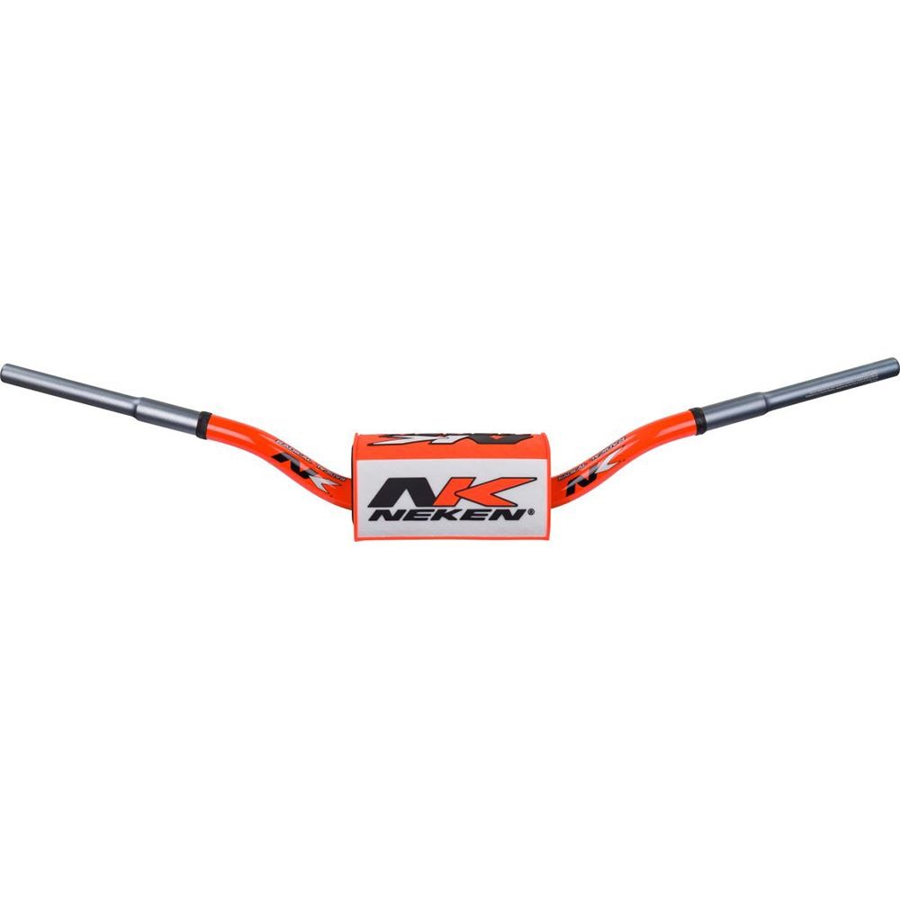 Neken - Guidon YZF - diamètre variable SFH design conique Orange fluo