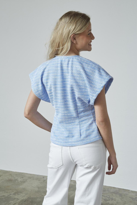 SisterS point blauwe dames vest