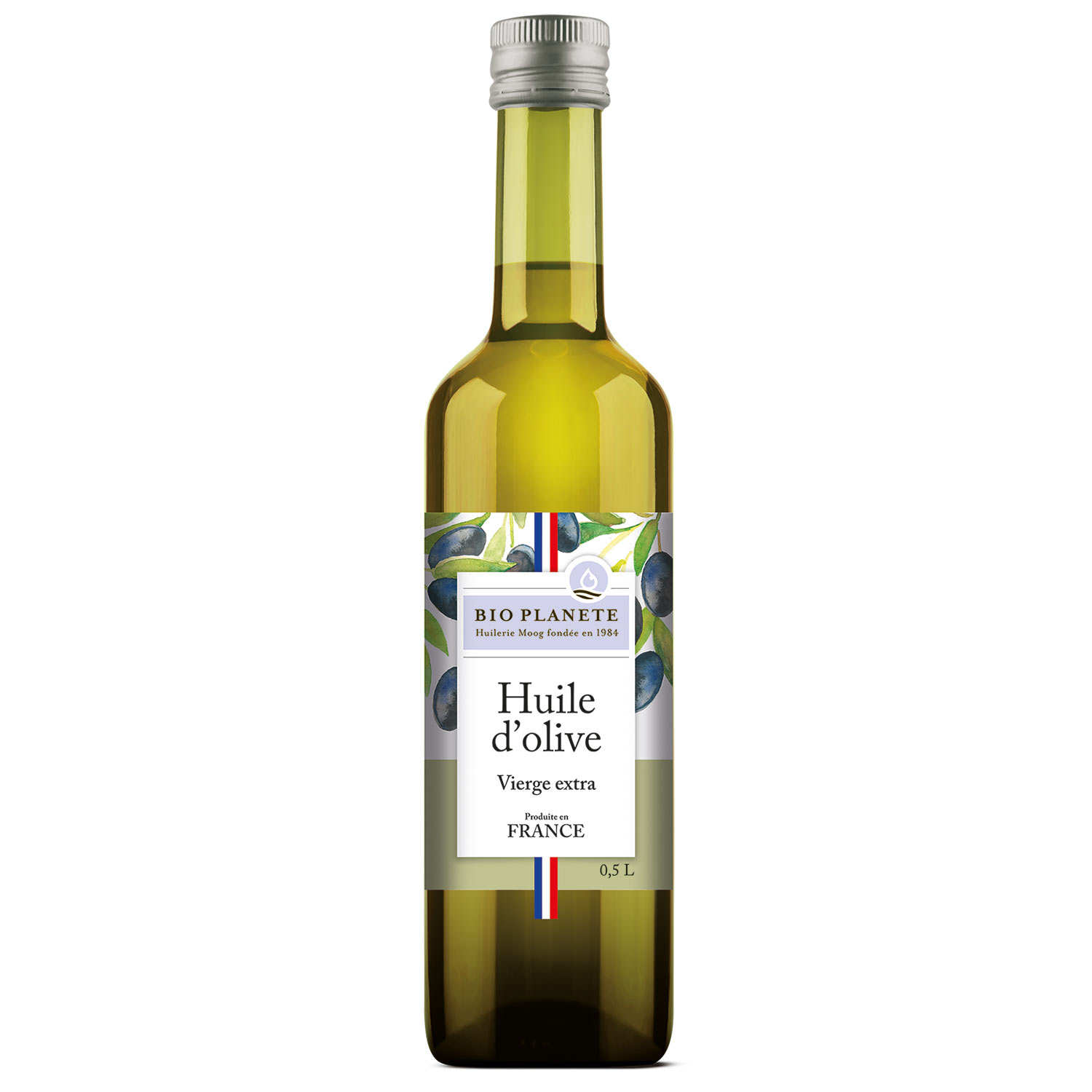 Huile d'olive vierge extra bio de France