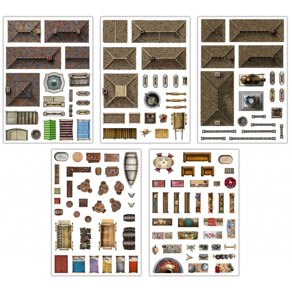 Add-On Scenery - Town Trimmings