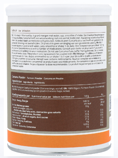 Mattisson HealthStyle Biologisch Curcuma Poeder 125GR