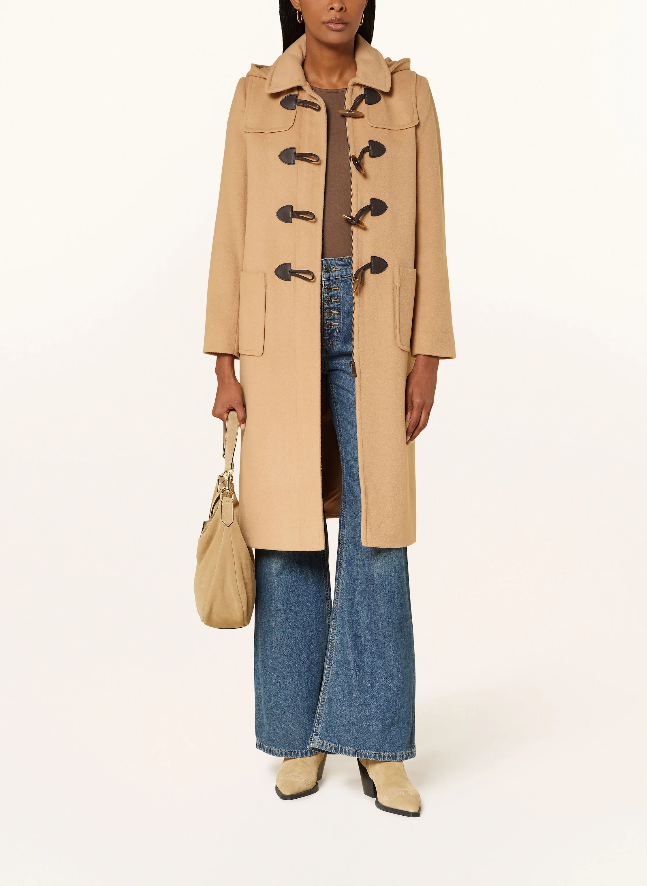 LAUREN RALPH LAUREN Dufflecoat mit abnehmbarer Kapuze