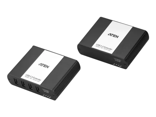 ATEN UEH4102 Local and Remote Units - USB-forlængerkabel - 4 porte - op til 100 m
