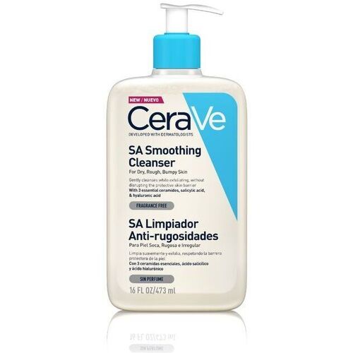 Cerave - Sa Smoothing Cleanser For Dry, Rough, Bumpy Skin