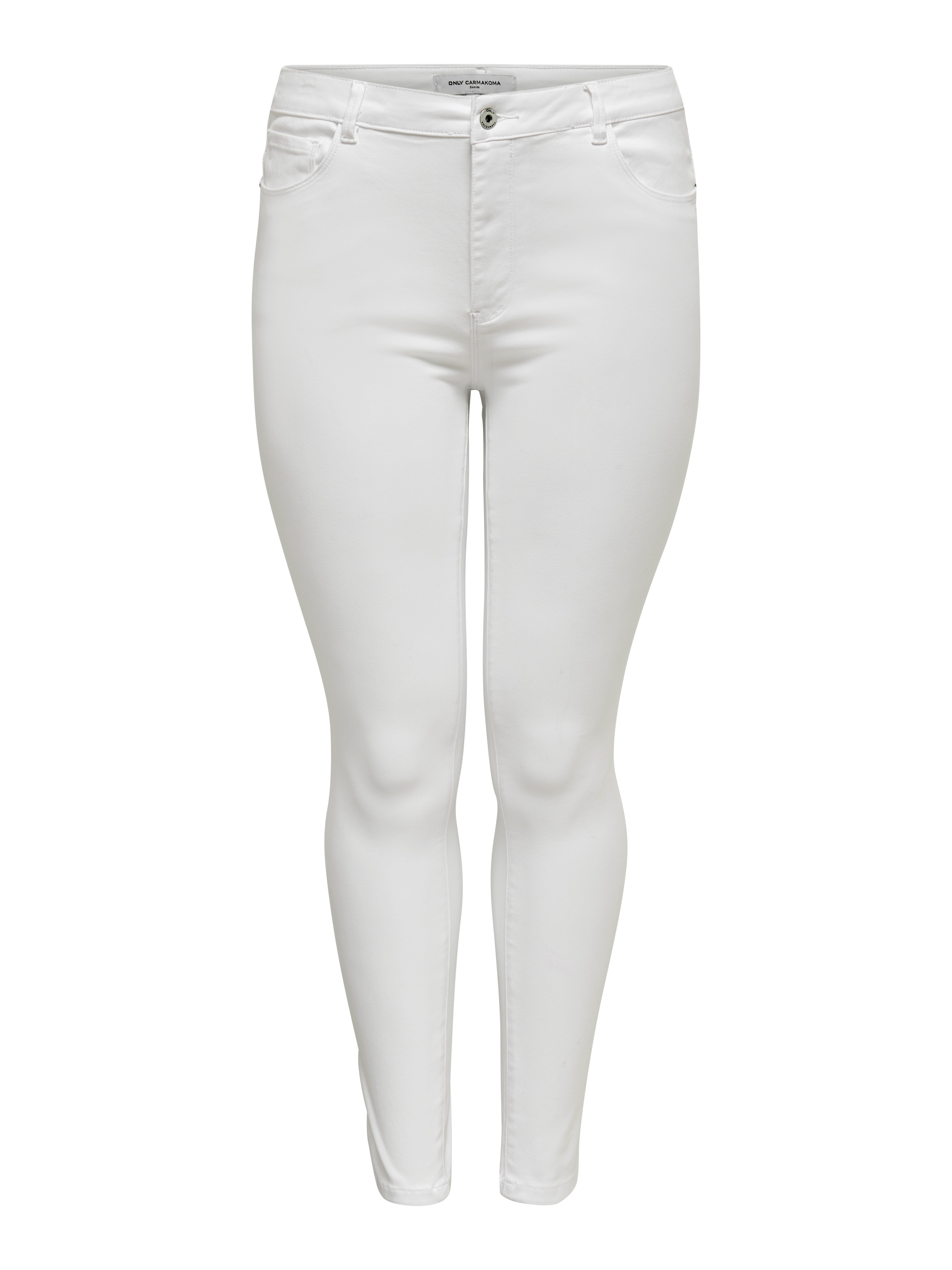 CARAUGUSTA Hohe Taille Skinny Fit Jeans White