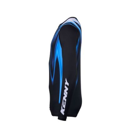 Maillot cross Kenny TRACK - RAW 2025 - Noir / Bleu