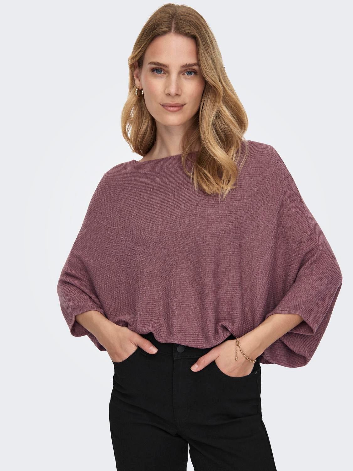 JDYNEW Strickpullover Wistful Mauve