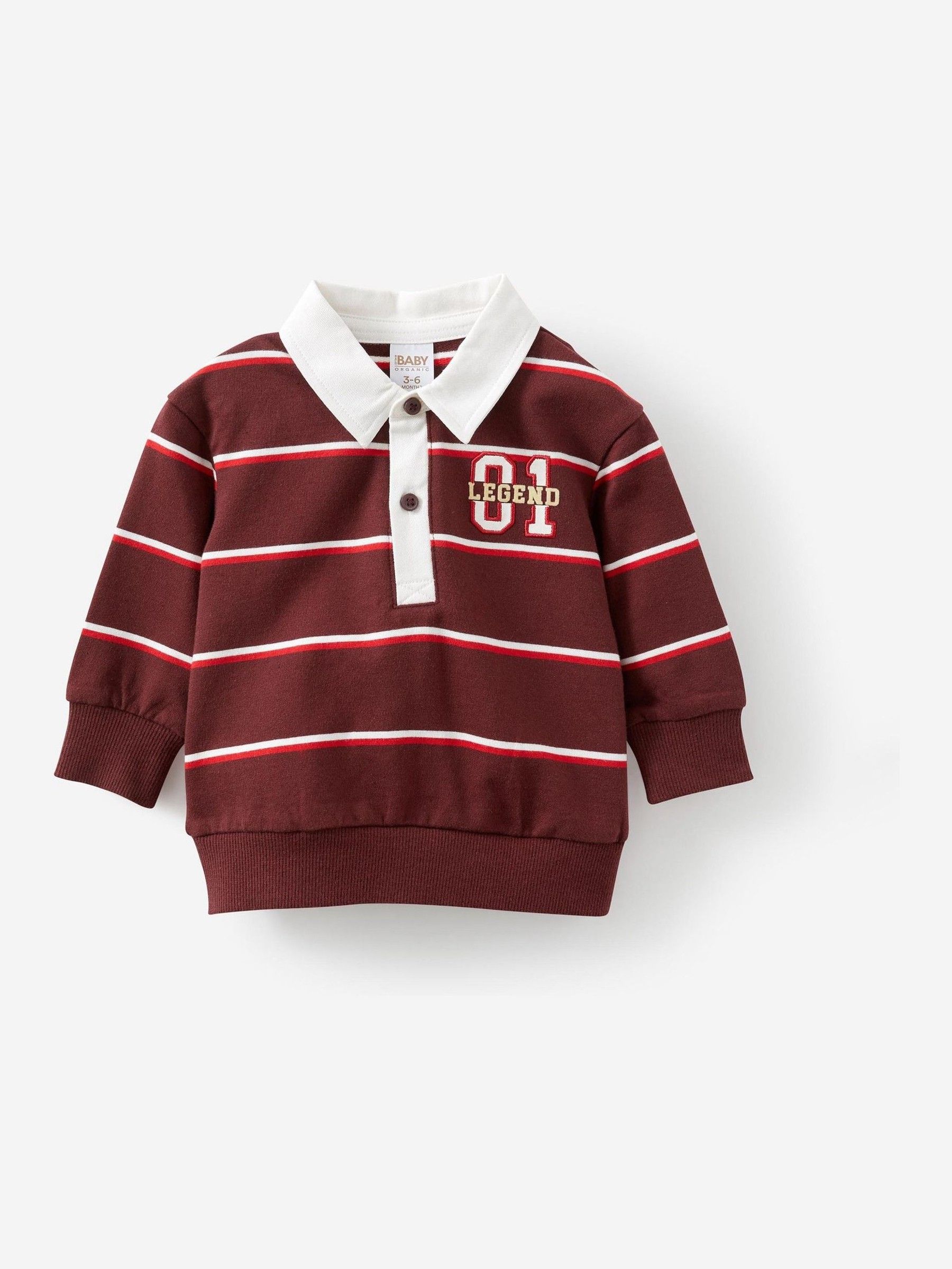 Bruin - Cotton On Gabe Rugby Polo T-Shirt