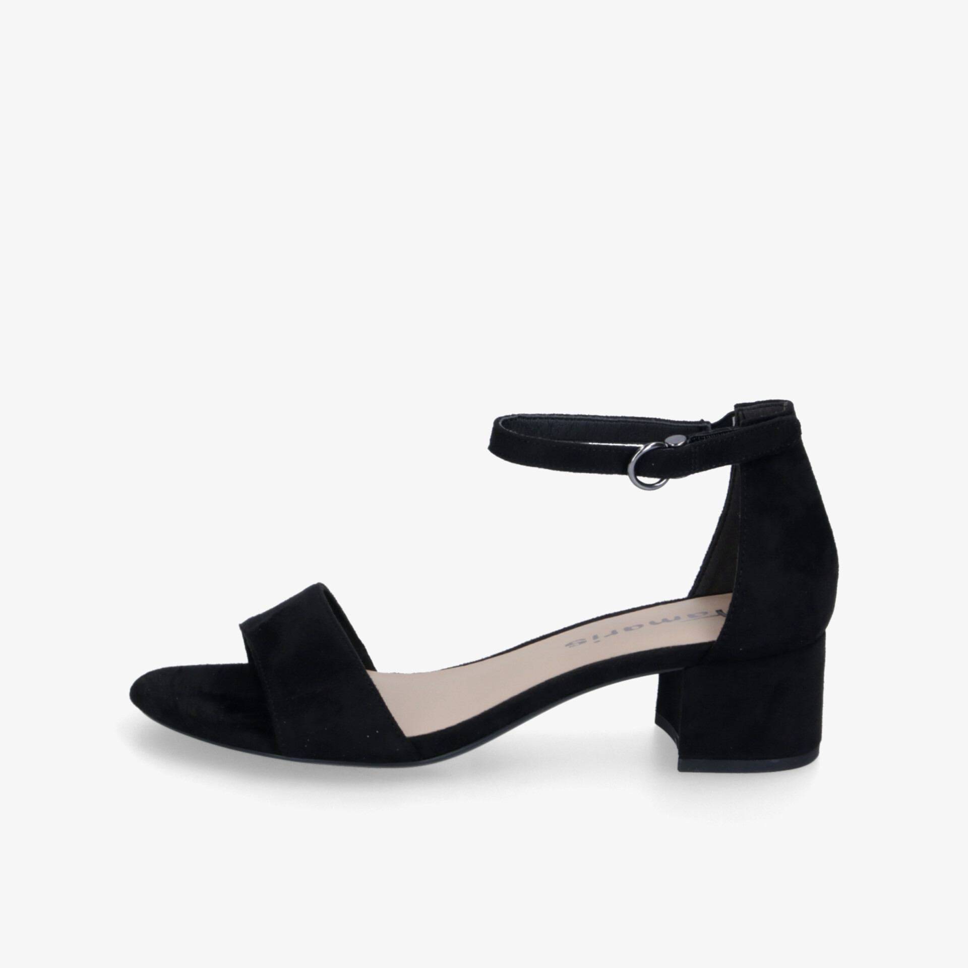 Tamaris Damen Riemchensandalen schwarz