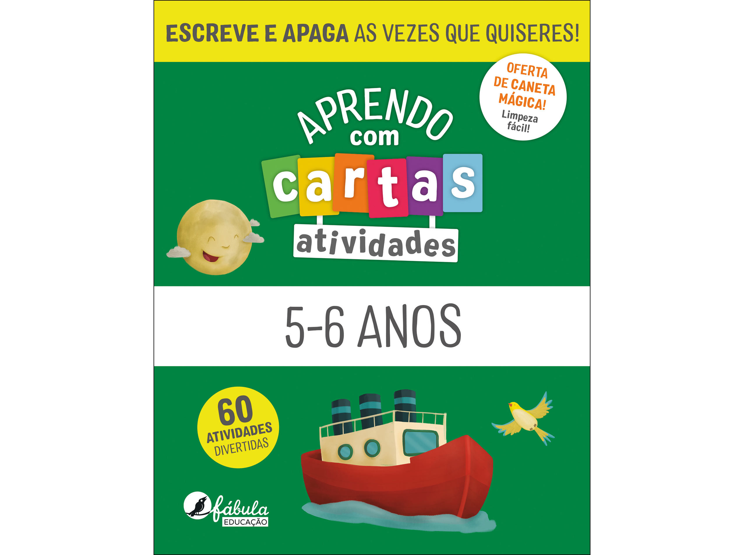 LIVRO APRENDO COM CARTAS - ATIVIDADES 5-6 ANOS