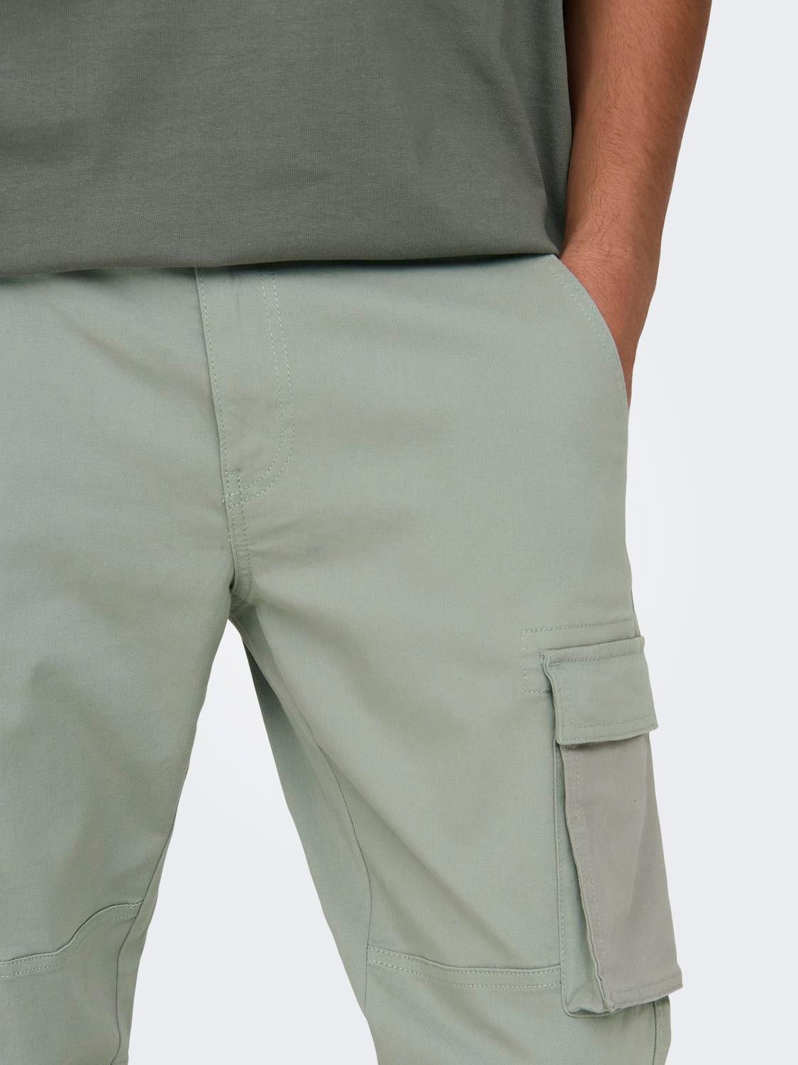 ONSCAM Verjüngt Cargo-Hose Wrought Iron