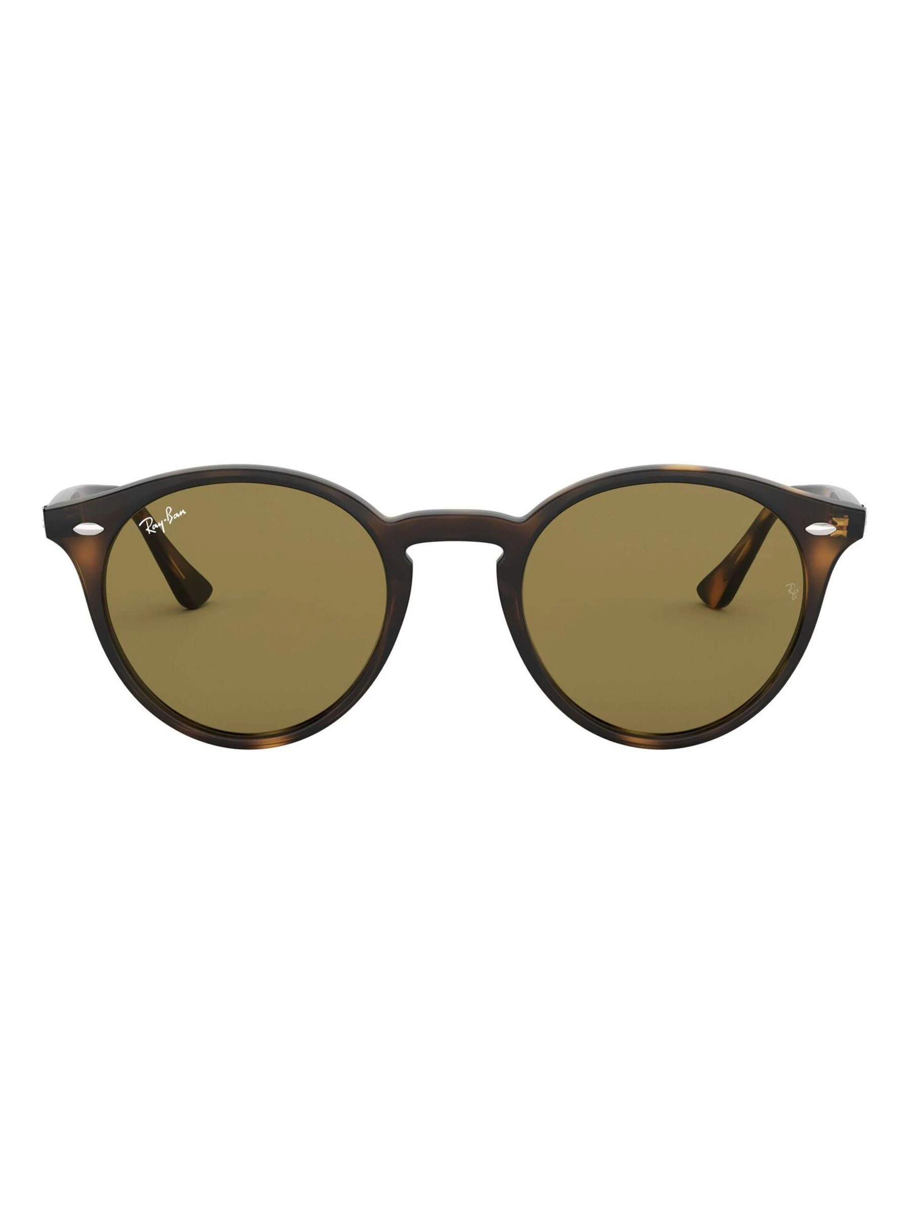 Tortoise bruin - Ray-Ban Classic Round Sunglasses