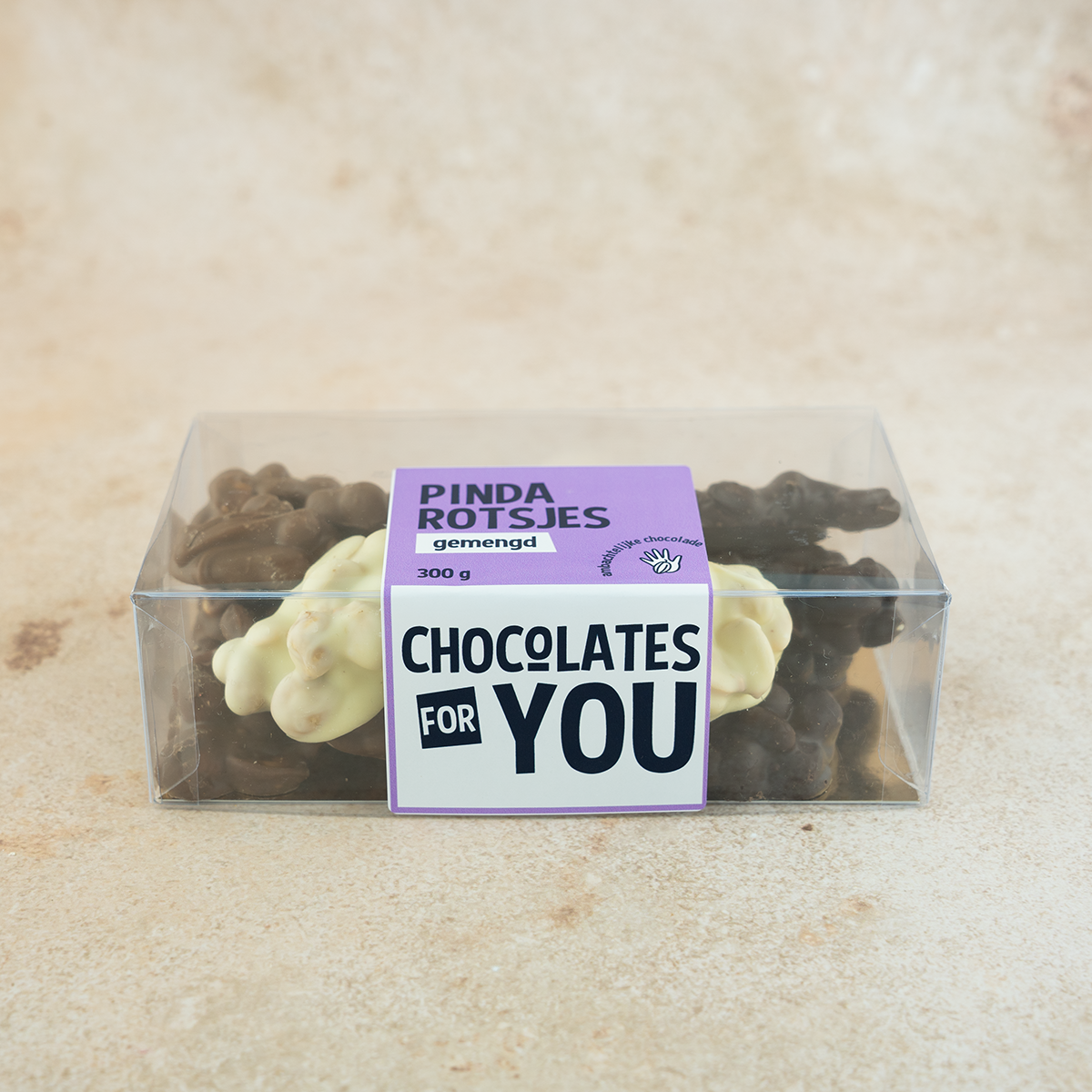 Chocolates For You Pindarotsjes gemengd 300 gram