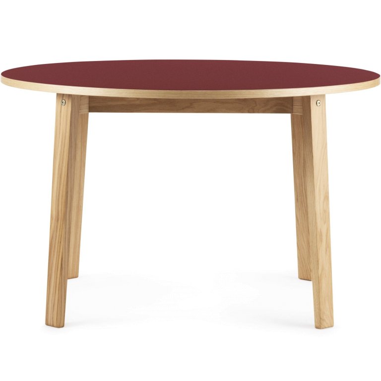 Normann Copenhagen Slice Linoleum tafel 120 bordeaux