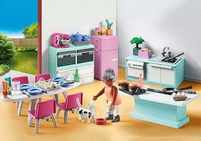 Playmobil 71608 My Life Byggesett Kjøkken med Spisested
