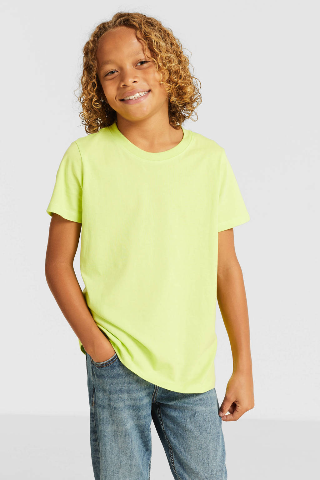 anytime T-shirt lime