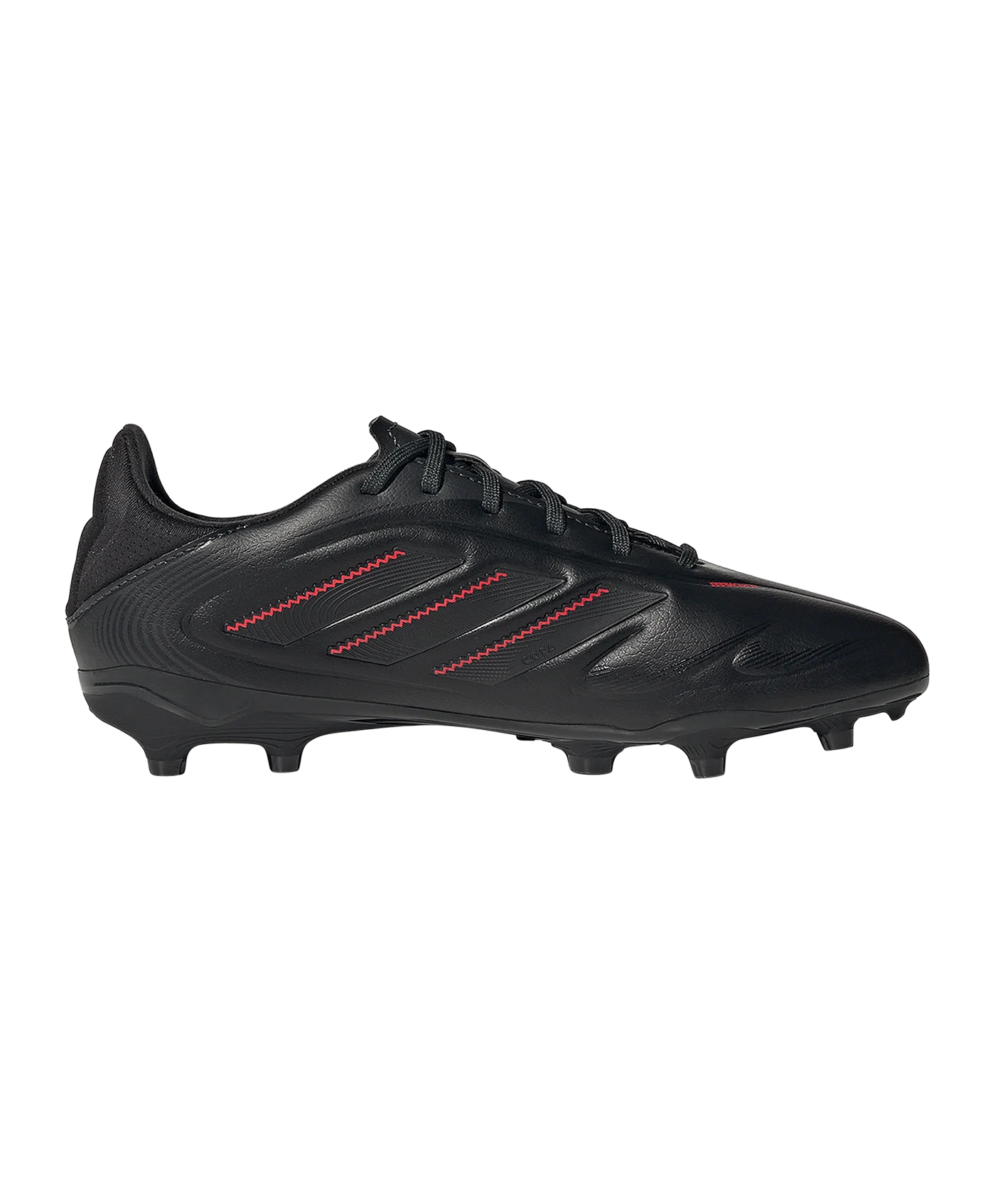 adidas COPA Pure III League FG Stealth Victory Kids Schwarz