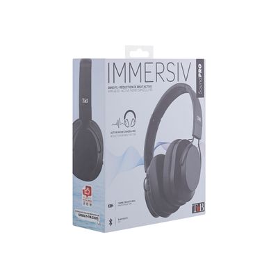 T'nB IMMERSIVE - casque sans fil avec micro - à réduction de bruit active - noir