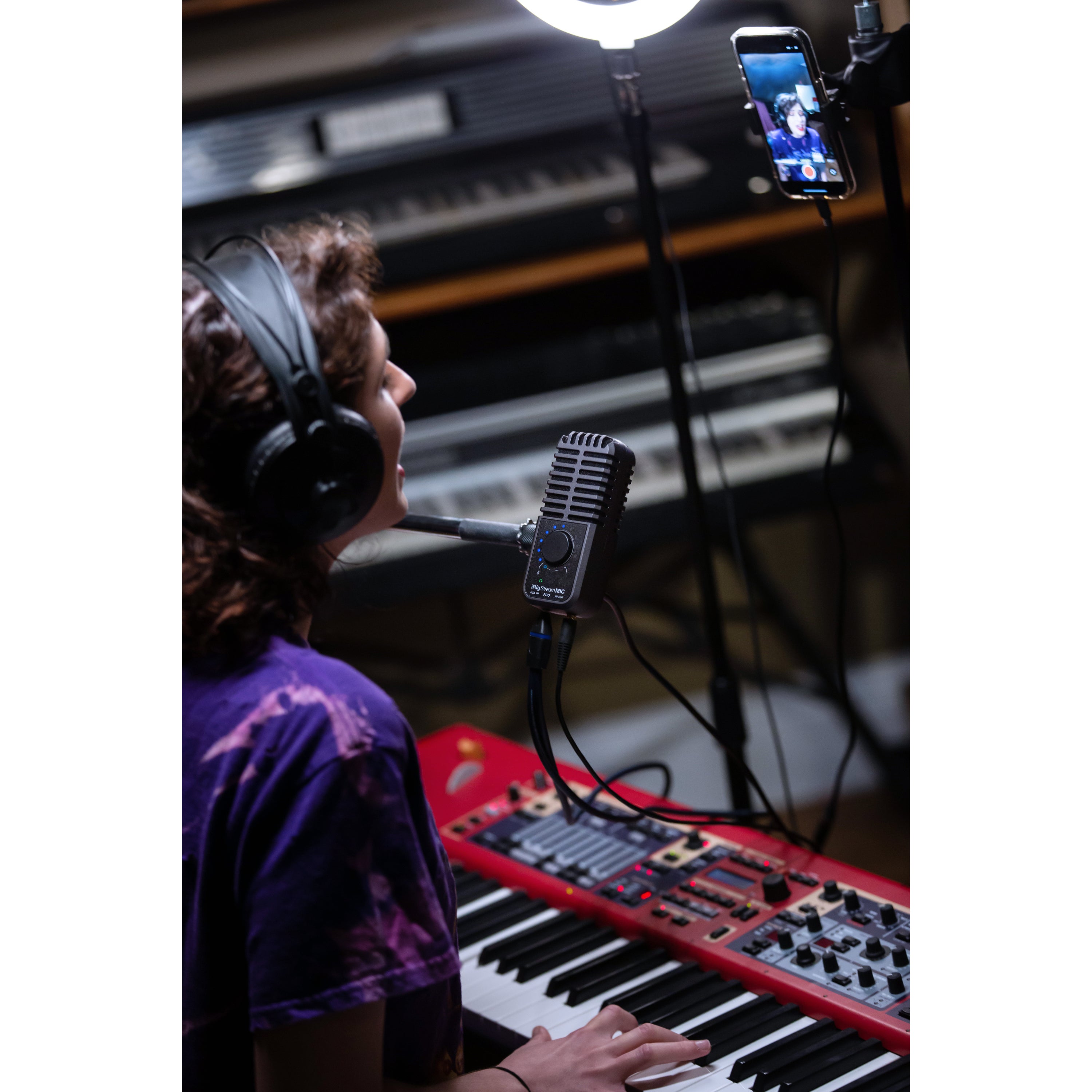 IK Multimedia iRig Stream Mic Pro multi-patroon condensator USB-microfoon