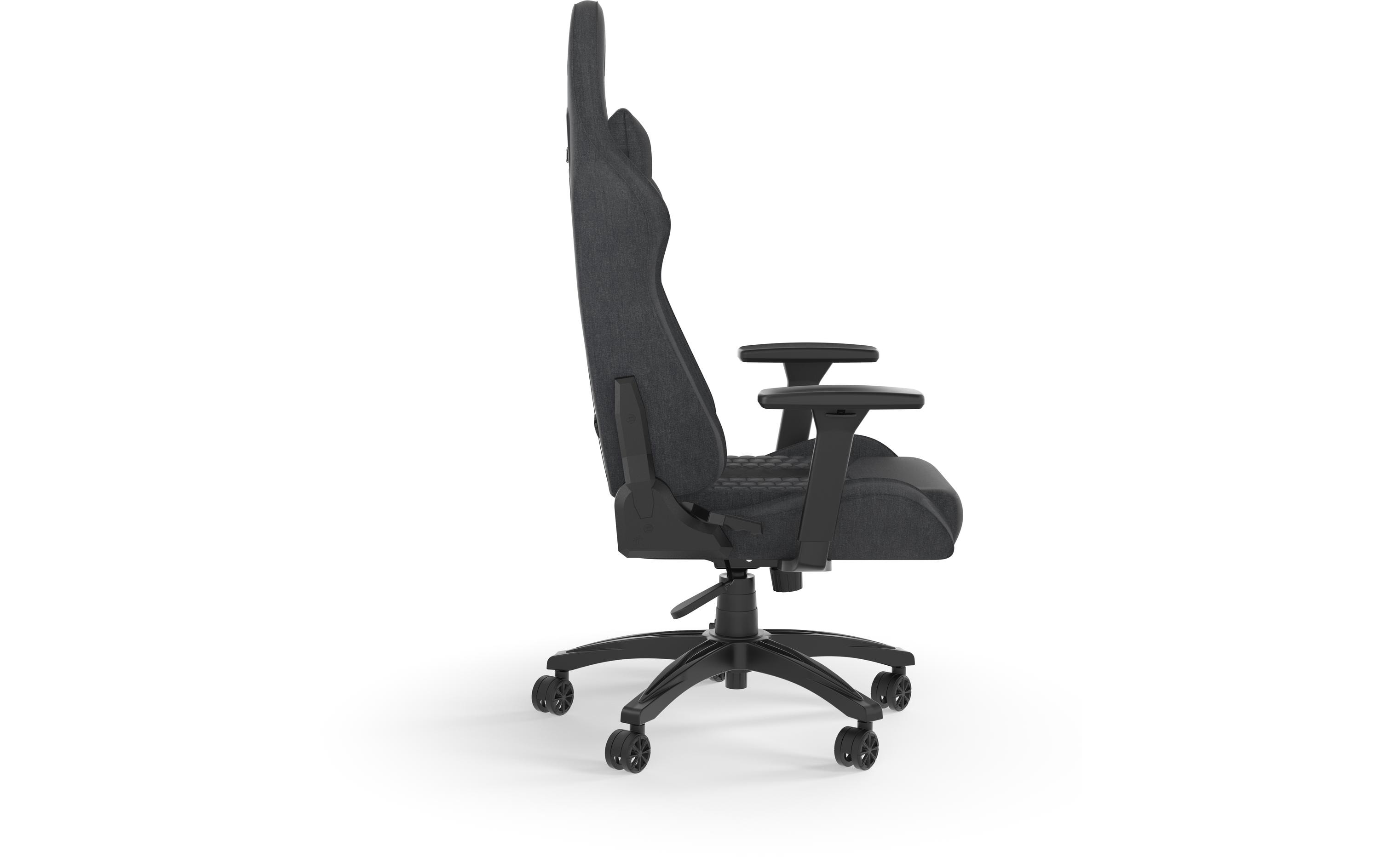 Gaming-Stuhl TC100 Relaxed Stoff Anthrazit<br>Gaming-Computerstuhl mit 120 kg Belastbarkeit