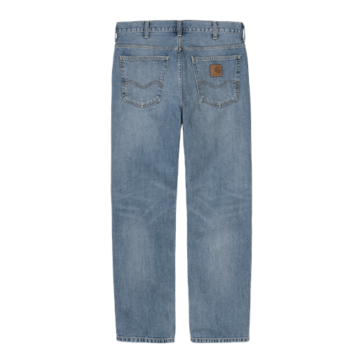 Carhartt WIP Marlow Bukser, Blue (Worn Bleached), W33/L32