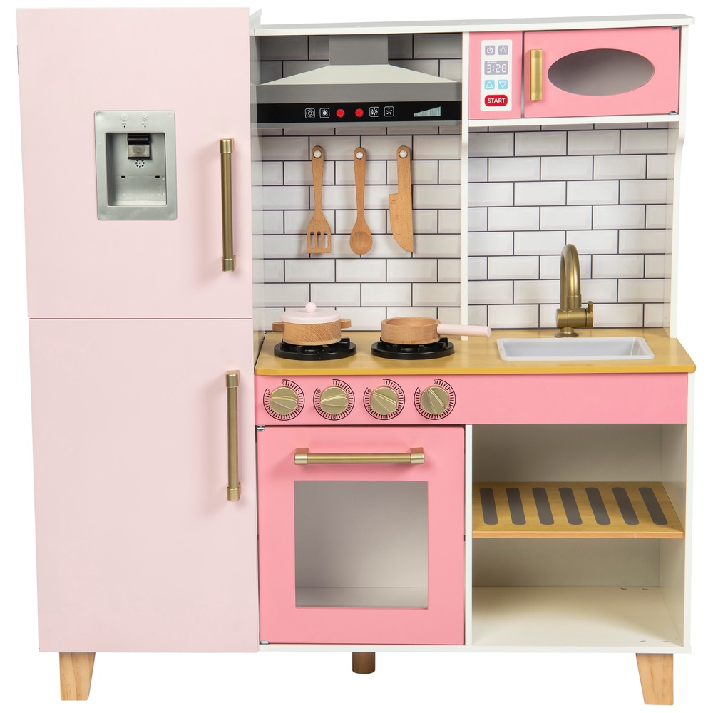 Küchenecke Deluxe Rosa Holzküche