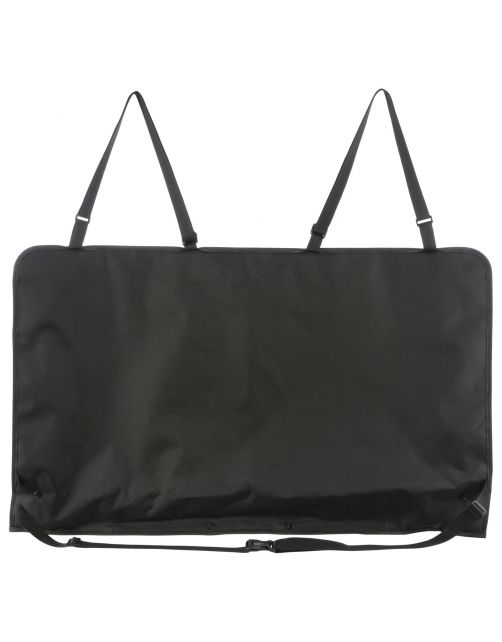 Trixie Autostoel Kussen Dubbel - Hondenautoaccessoire - 95x10x50 cm Zwart