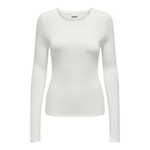 JDY Suma Langærmet T-shirt, Cloud Dancer, XL