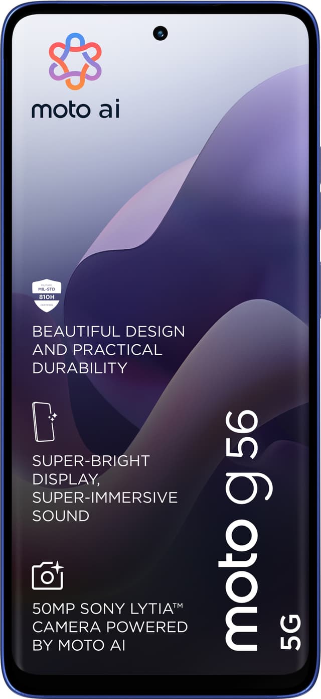Motorola G56 5G smartphone 8/256GB (blå)