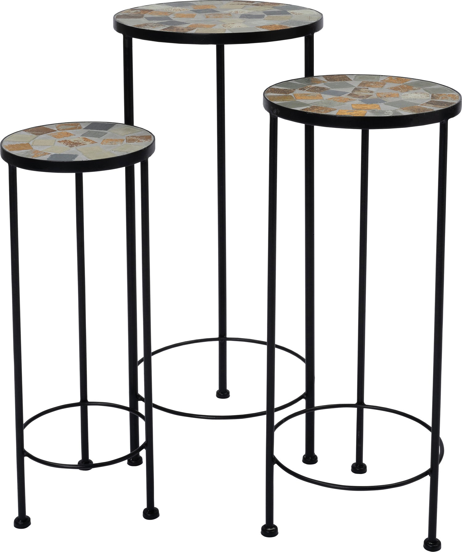 Intratuin bijzettafel Olivia multi D 20 H 51 cm