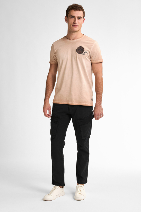 Petrol Industries oranje heren t-shirt