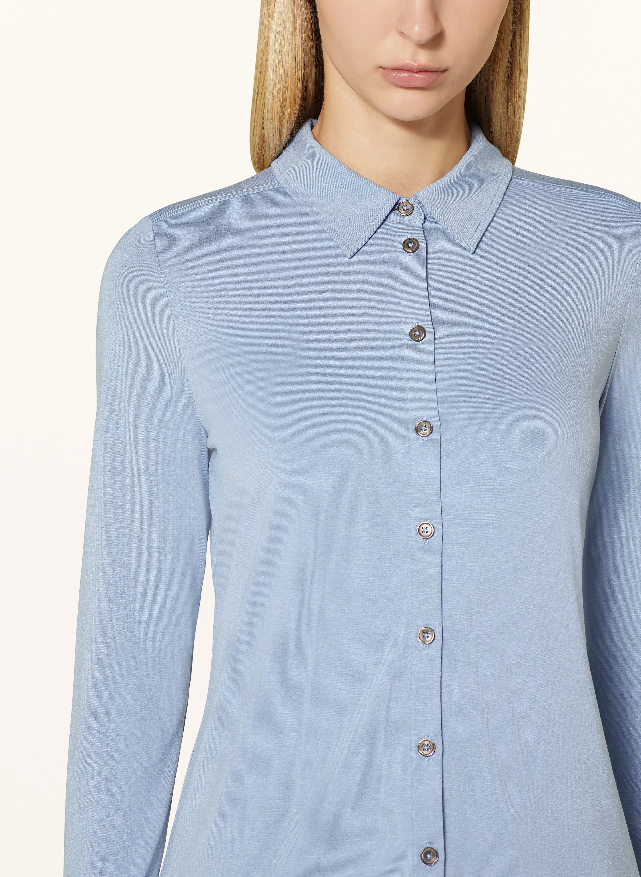 Marc O'Polo Hemdbluse aus Jersey
