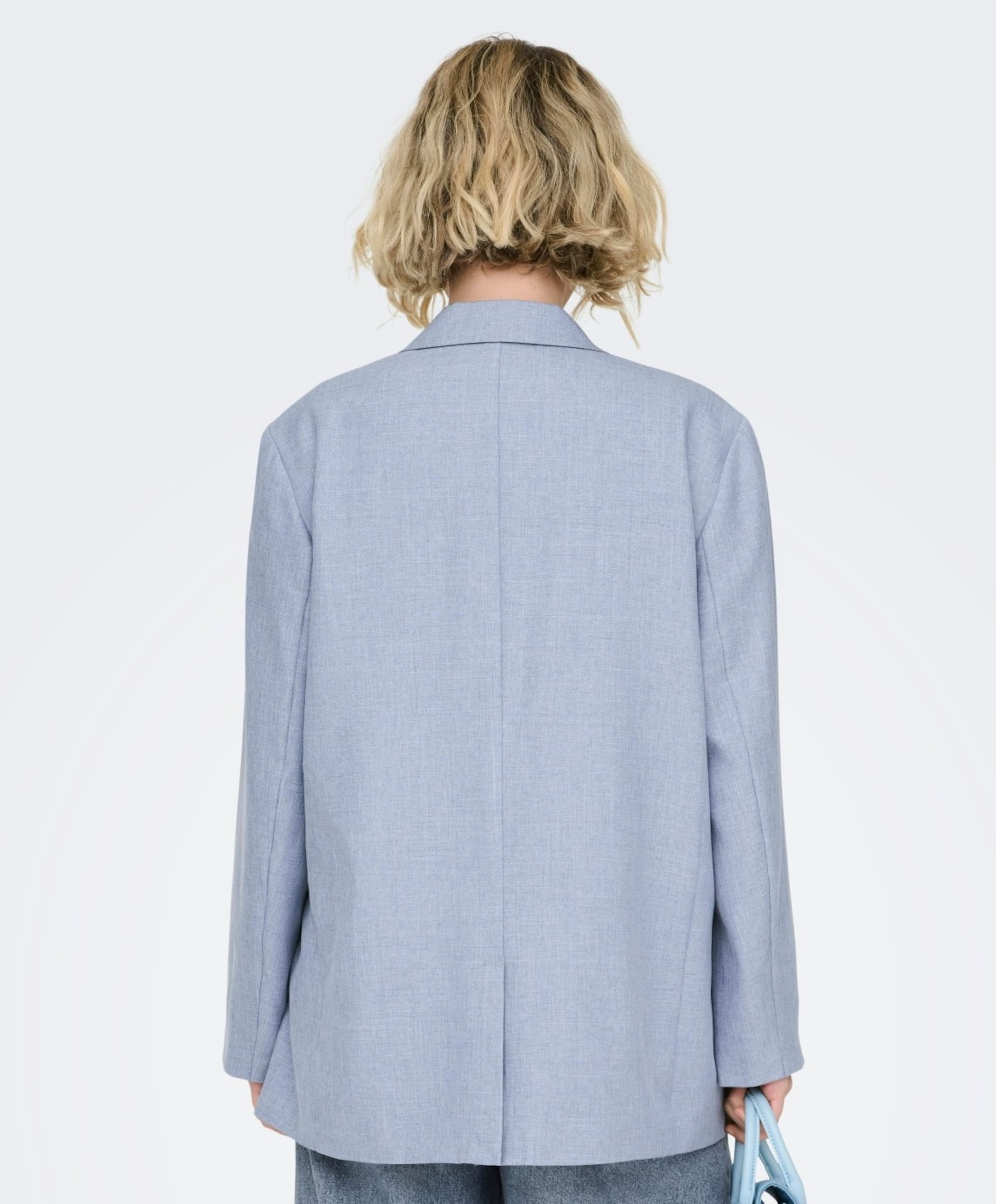 Only Dames blazer blauw