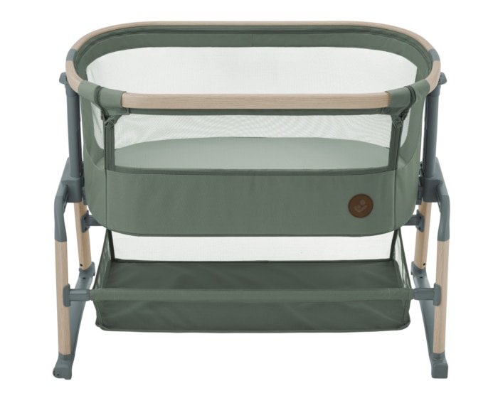 Iora Air Beistellbettchen 0 - 6 M   0 - 9 kg    Allround-Netzgewebe |    Erhöhter Komfort |    Schaukelmodus |    100 % recycelte Eco Care-Stoffe |